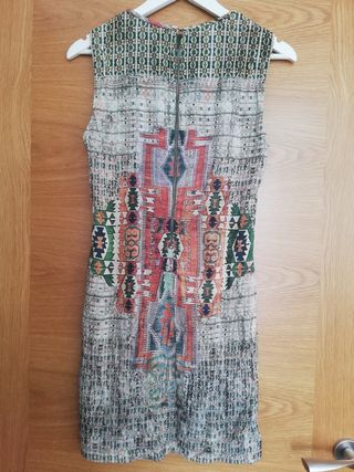 Vestido Zara Trafaluc étnico
