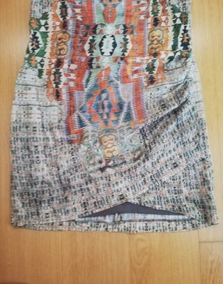 Vestido Zara Trafaluc étnico