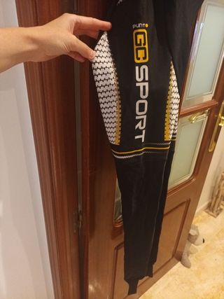  Conjunto Maillot y culote ciclismo invierno