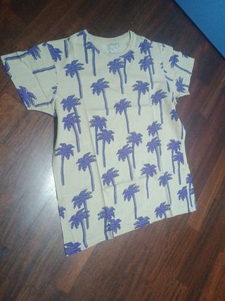 Maglia Primark palme beige