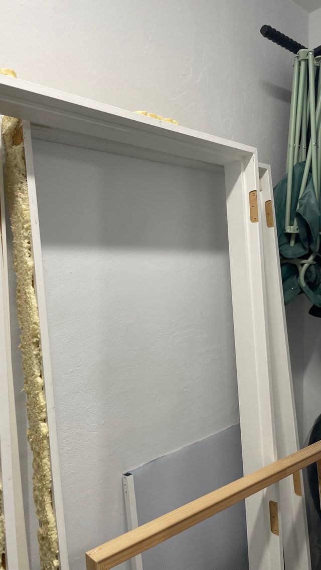 2 puertas interior blanca con cristal