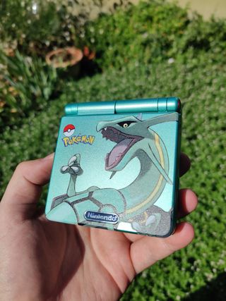 Game Boy Advance SP AGS-001 Rayquaza