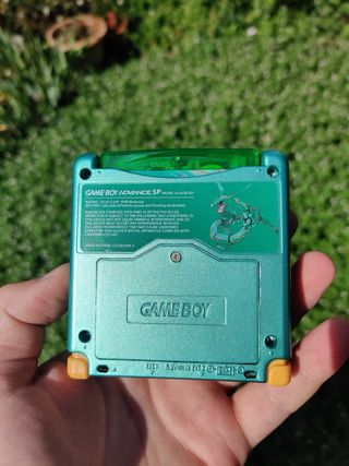 Game Boy Advance SP AGS-001 Rayquaza