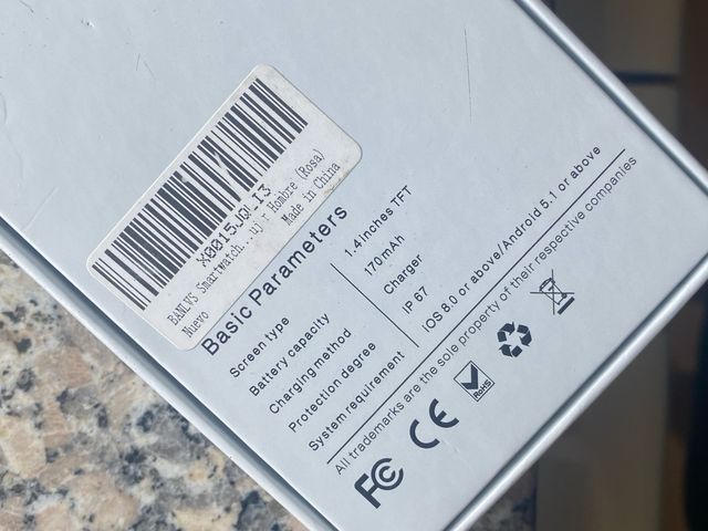 Smartwatch in oro rosa