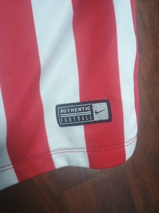 Maglia Nike rossa a righe