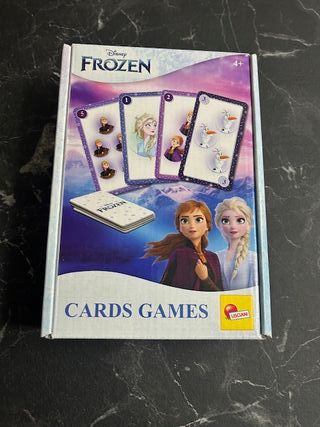 Gioco carte Frozen - Nuovo