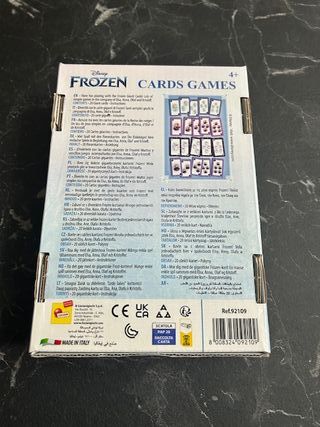 Gioco carte Frozen - Nuovo