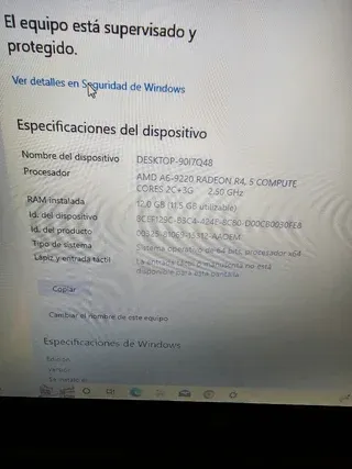 Portátil HP A6 rojo