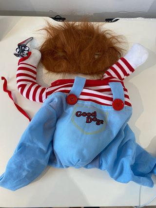 Disfraz Chucky perro talla M