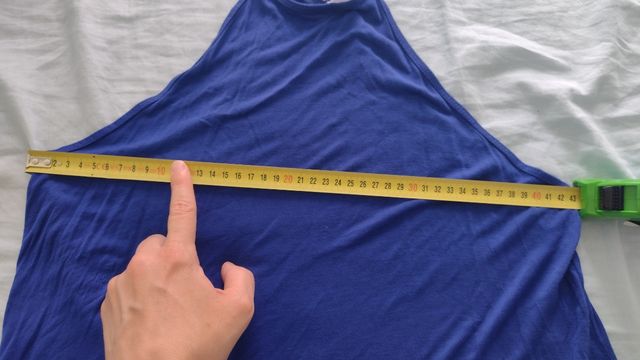 Vestido H&M azul talla S