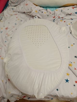 Funda de cuna con colchón transpirable smart