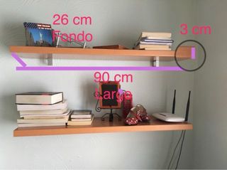 Mesa escritorio + estantería