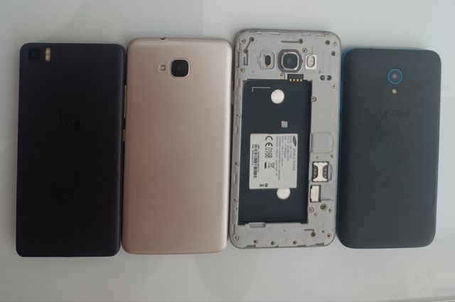Móviles usados - Samsung,Bq,Alcatel