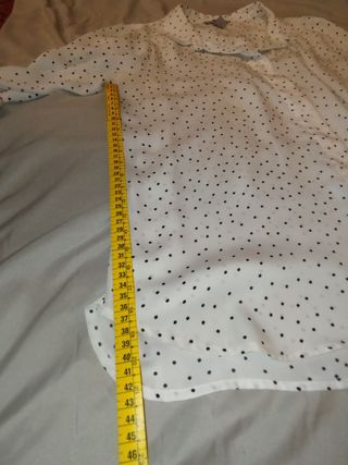 Camisa Zara lunares XL