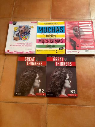 Libros segundo de baquiller