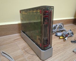 Nintendo Wii Negro trasparente