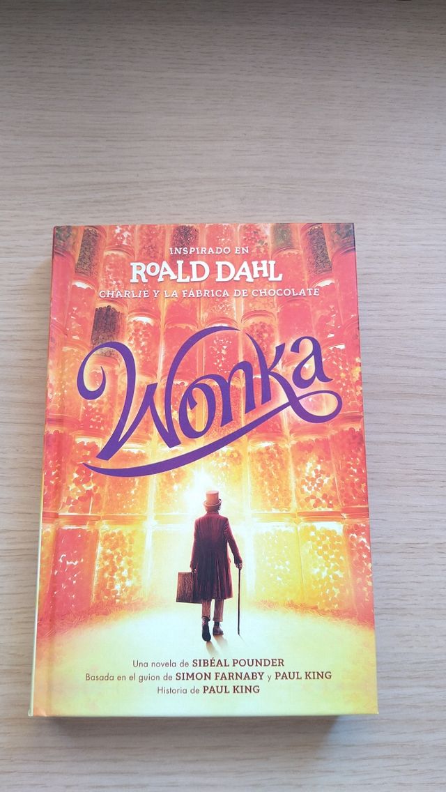 Libro Wonka: Charlie y la fábrica de chocolate