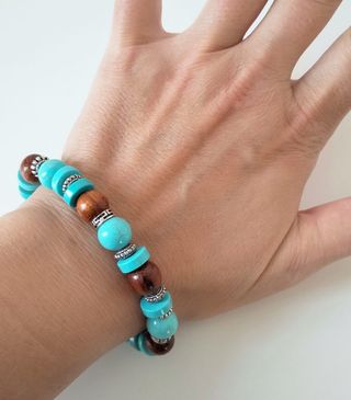 OFFERTA! Bracciale Turchese e Legno