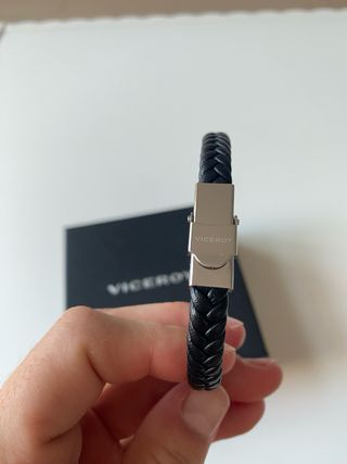 Pulsera Viceroy - Negra y Plata