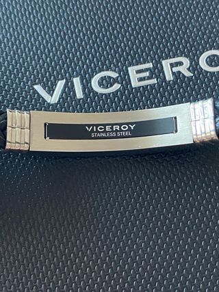 Pulsera Viceroy - Negra y Plata