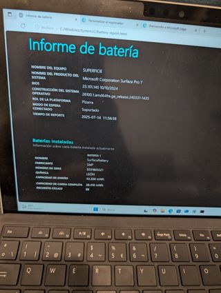 Surface Pro 7 i7, 16GB RAM, 256GB