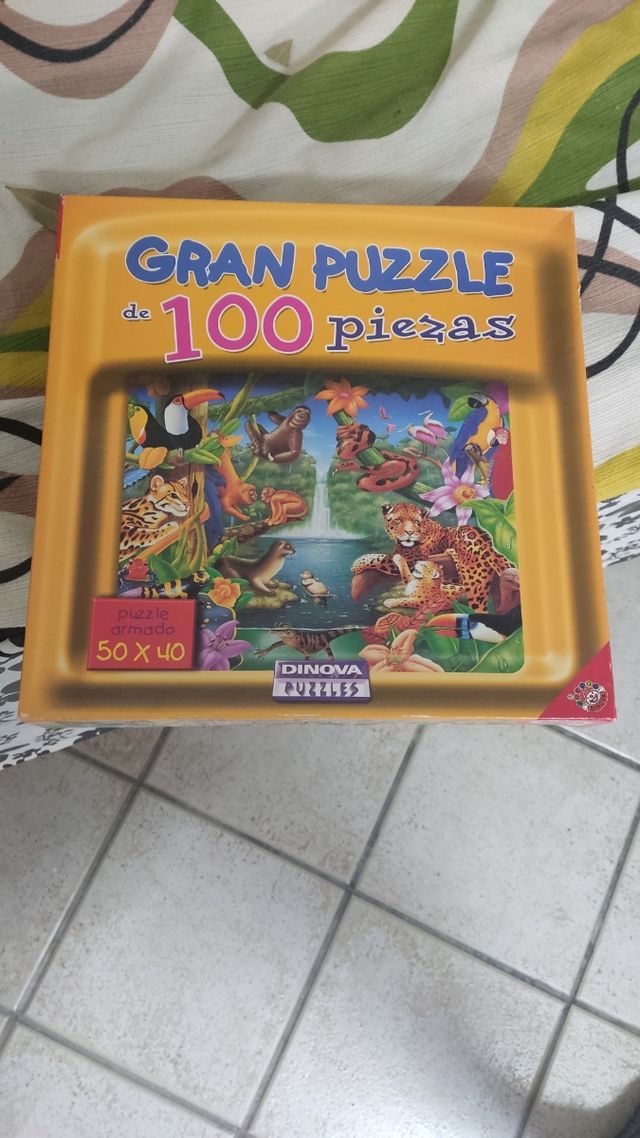 Gran Puzle 100 piezas Dinova