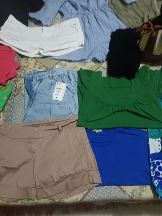 Lote ropa mujer multicolor