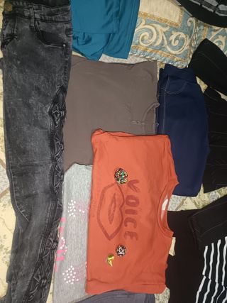 Lote ropa mujer multicolor