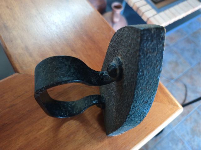 Plancha antigua hierro macizo – decoración retro