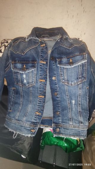 Chaqueta vaquera azul