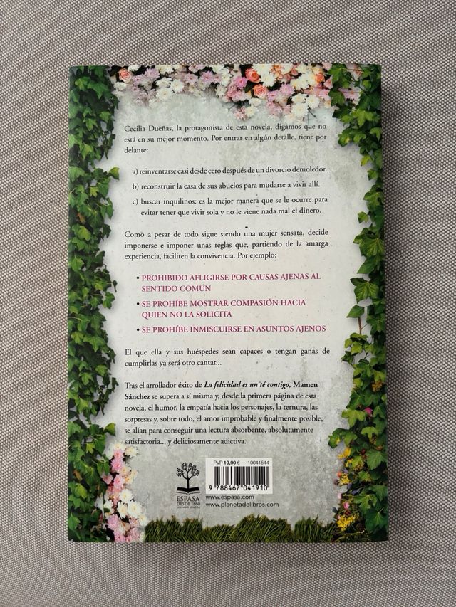 Se prohíbe mantener afectos desmedidos...