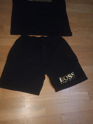 Completo Hugo Boss nero tg.XL