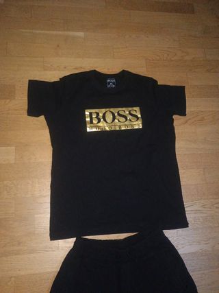 Completo Hugo Boss nero tg.XL