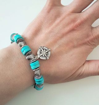 OFFERTA! Coppia di bracciali Turchese e Conchiglie