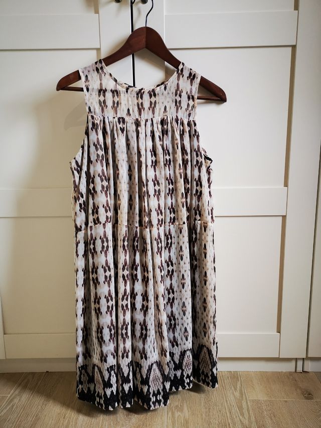 Vestido MANGO M - estampado serpiente