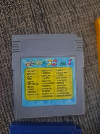 Game Boy verde + 5 juegos