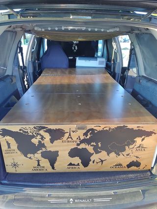 Cama plegable Renault Espace