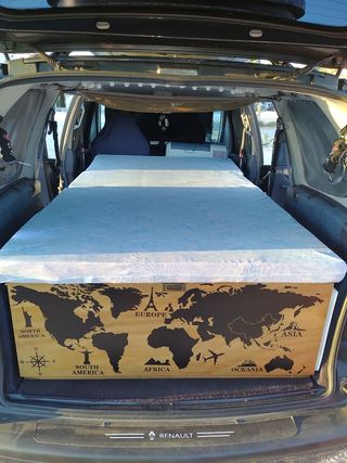 Cama plegable Renault Espace
