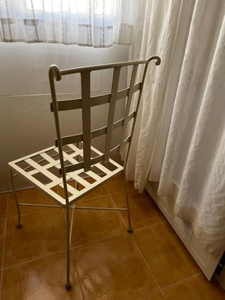 Sillas forja - Comedor - Blanco