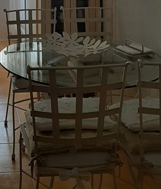 Sillas forja - Comedor - Blanco