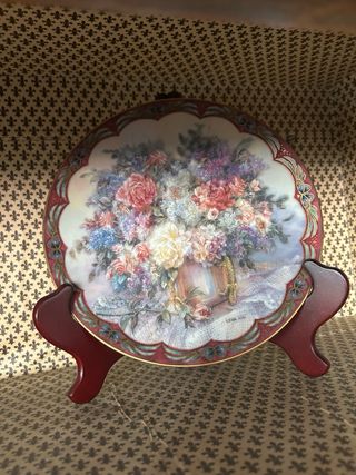 Piatti decorativi fiori