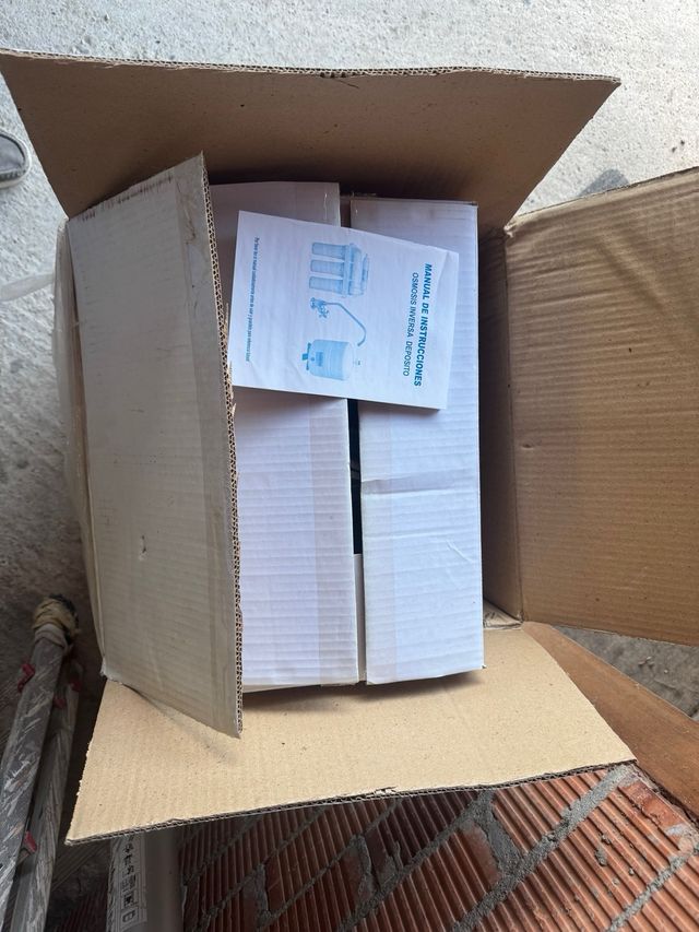 Ósmosis inversa depósito