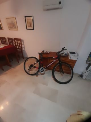 Bicicleta montaña negra