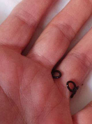 Colgante Malaquita - Plata 925 y anillo negro.