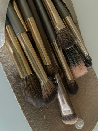 Brochas maquillaje - 10 piezas