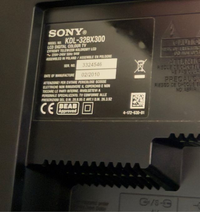 SONY Bravia 32 pulgadas Digital LCD