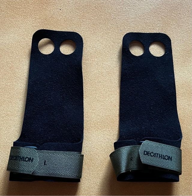 PACK GUANTES Y CALLERAS FITNESS - CAQUI NUEVAS 