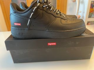 Nike Air Force 1 Supreme negras 46