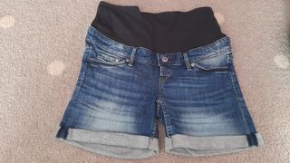 Pantalón vaquero corto premamá