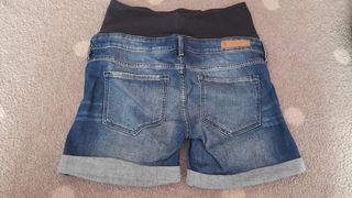 Pantalón vaquero corto premamá